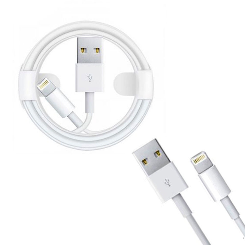 کابل شارژ لایتنینگ به USB آیفون 7 پک دار