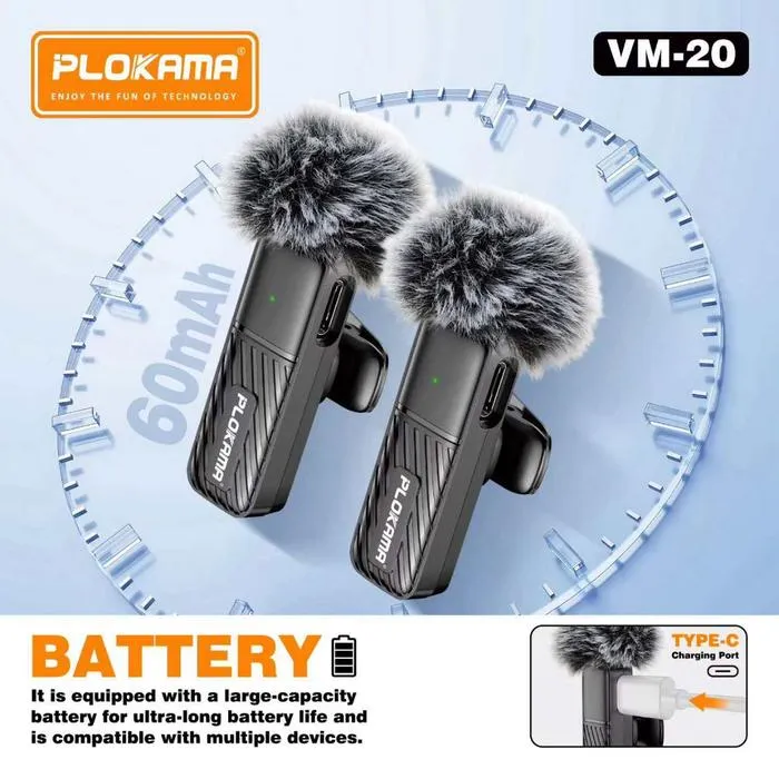 میکروفون یقه ای Plokama مدل VM-20