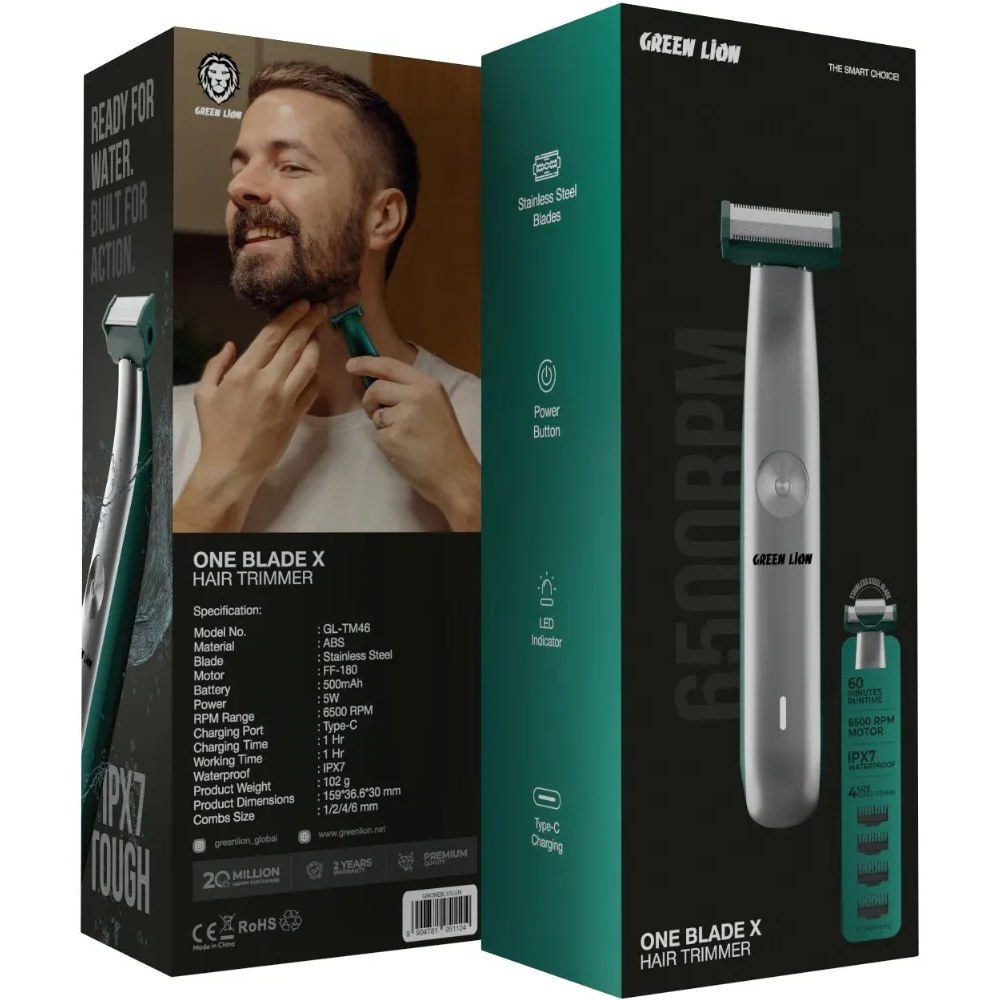 ماشین اصلاح گرین لاین مدل ONE BLADE X