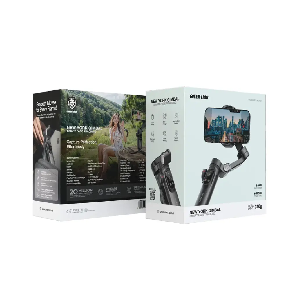 گیمبال هوشمند گرین لاین مدل New York Gimbal Smart Face