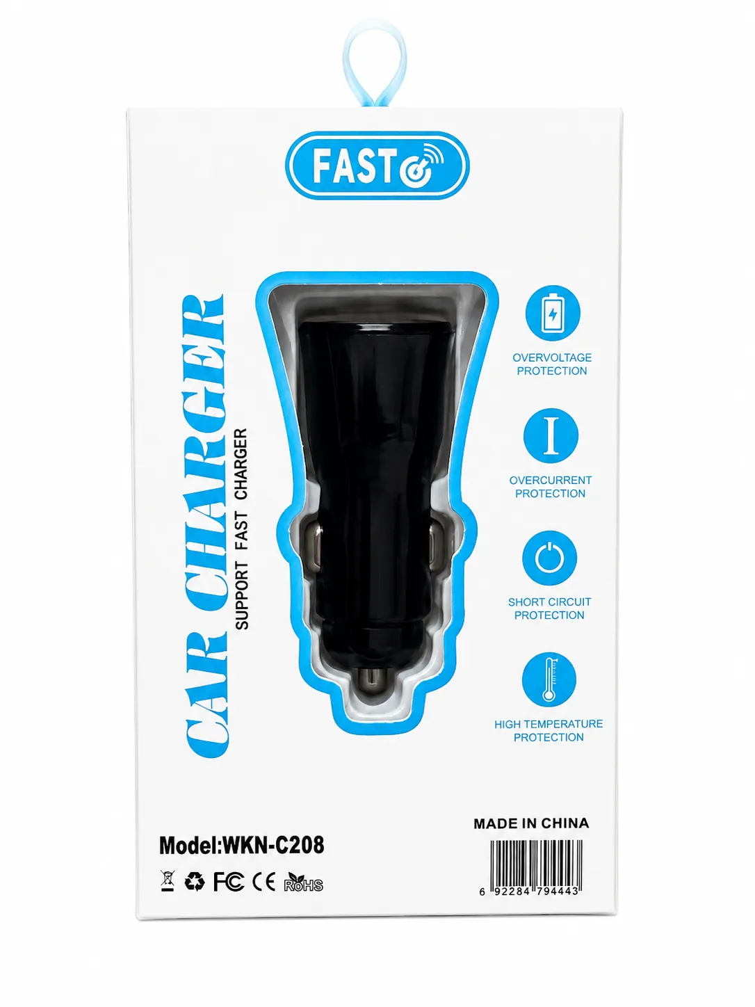 شارژر فندکی خودرو WKN-C208