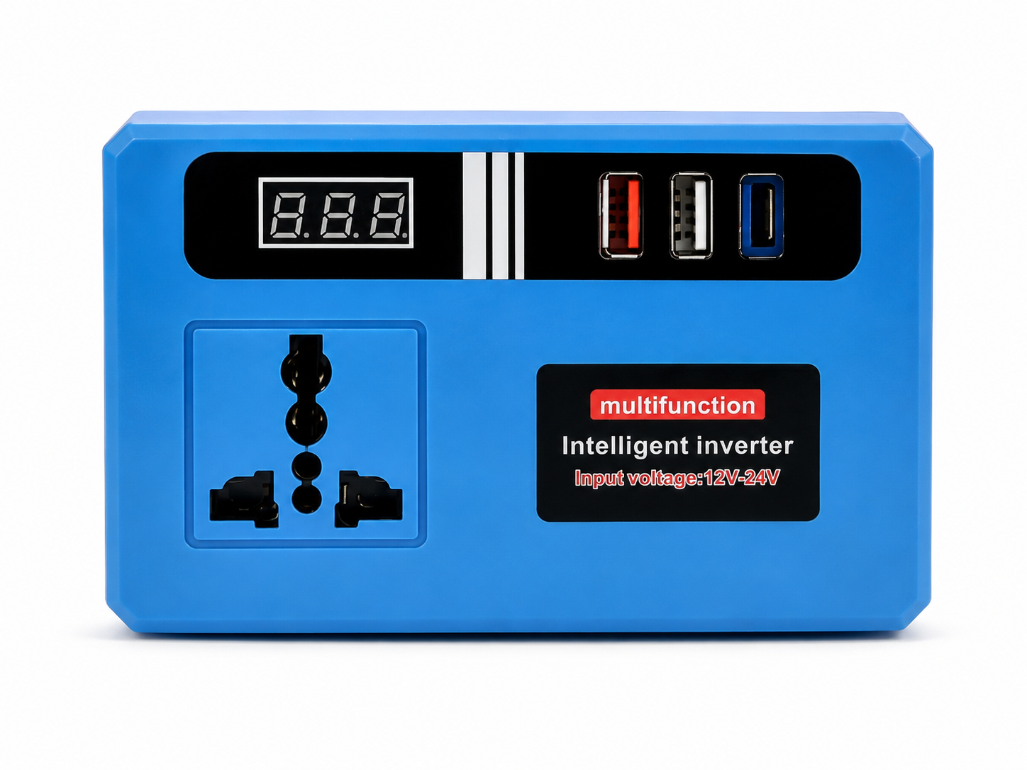 16CF7D54-CBFF-434A-A219-637471122B5F مبدل برق هوشمند 21 ولت با نمایشگر دیجیتال و پورت USB