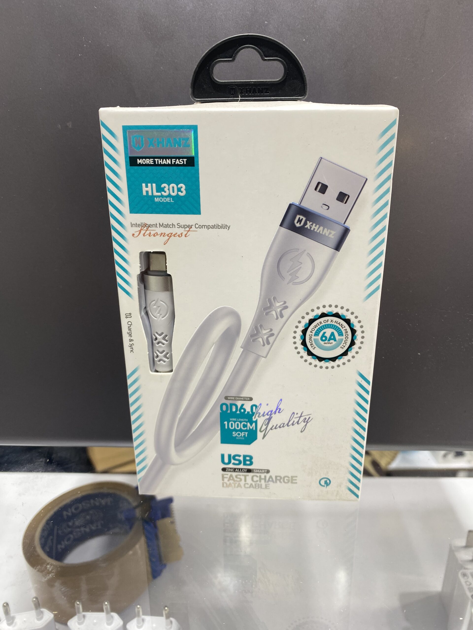 کابل شارژ و دیتا XHANZ HL303