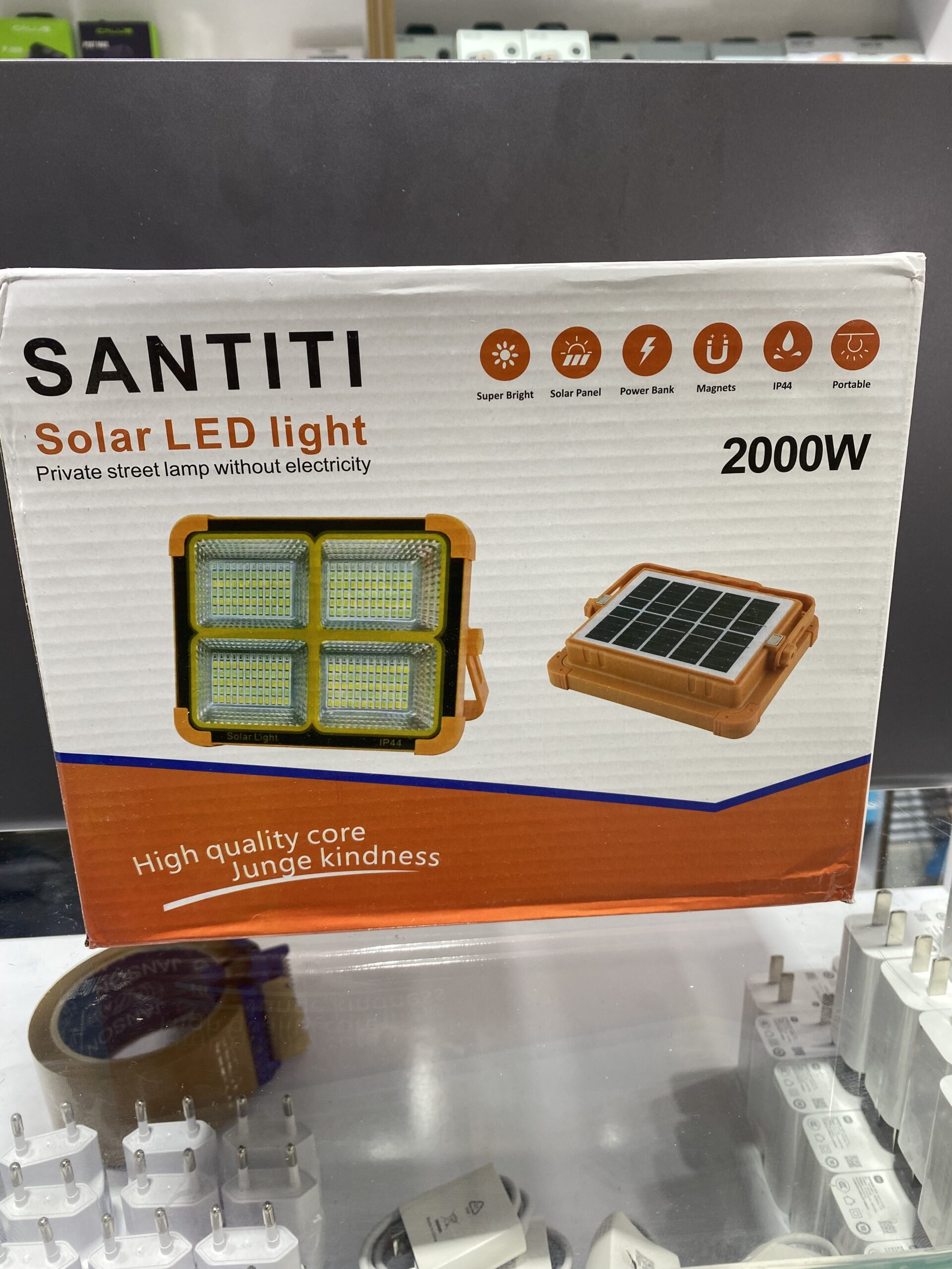 چراغ خورشیدی SANTITI Solar LED Light مدل 2000W